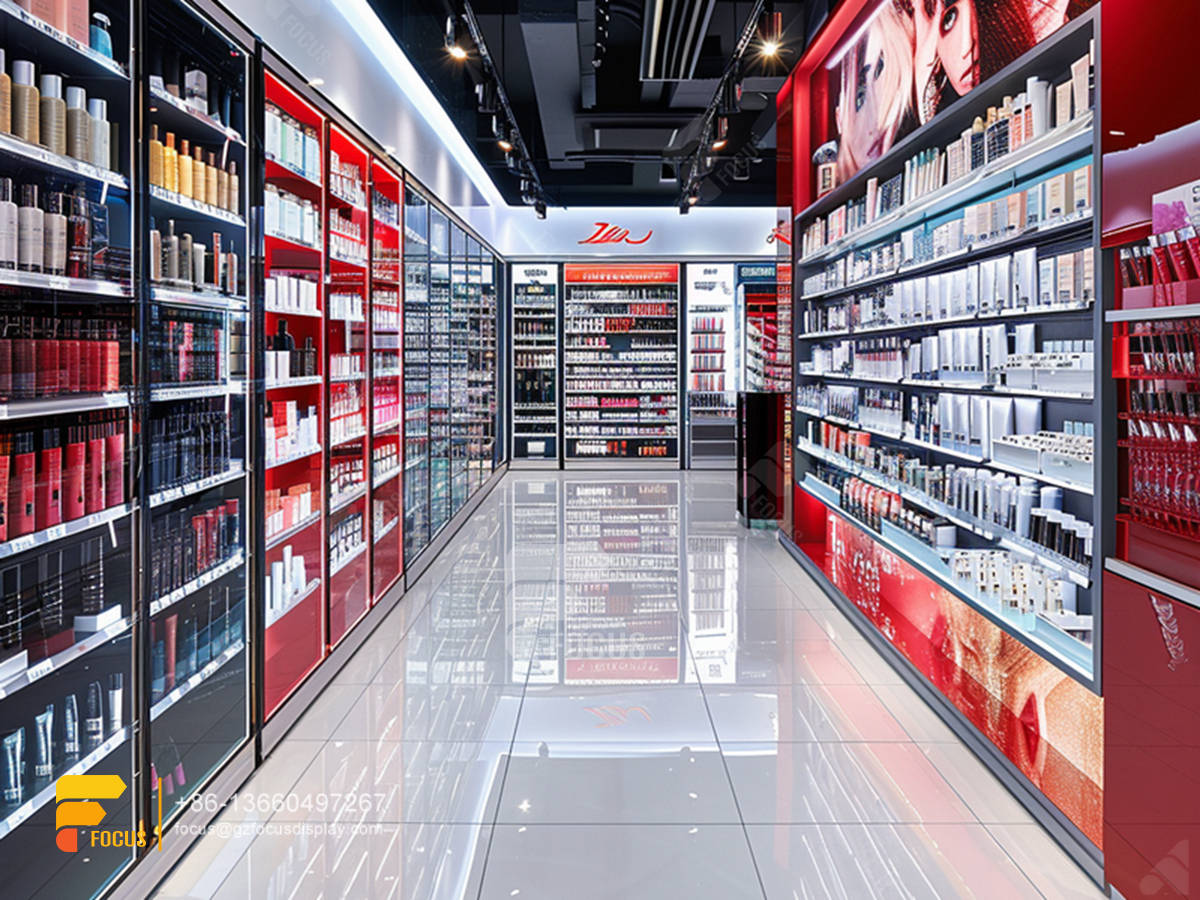 perfume store design cosmetic stands hair furniture supplies