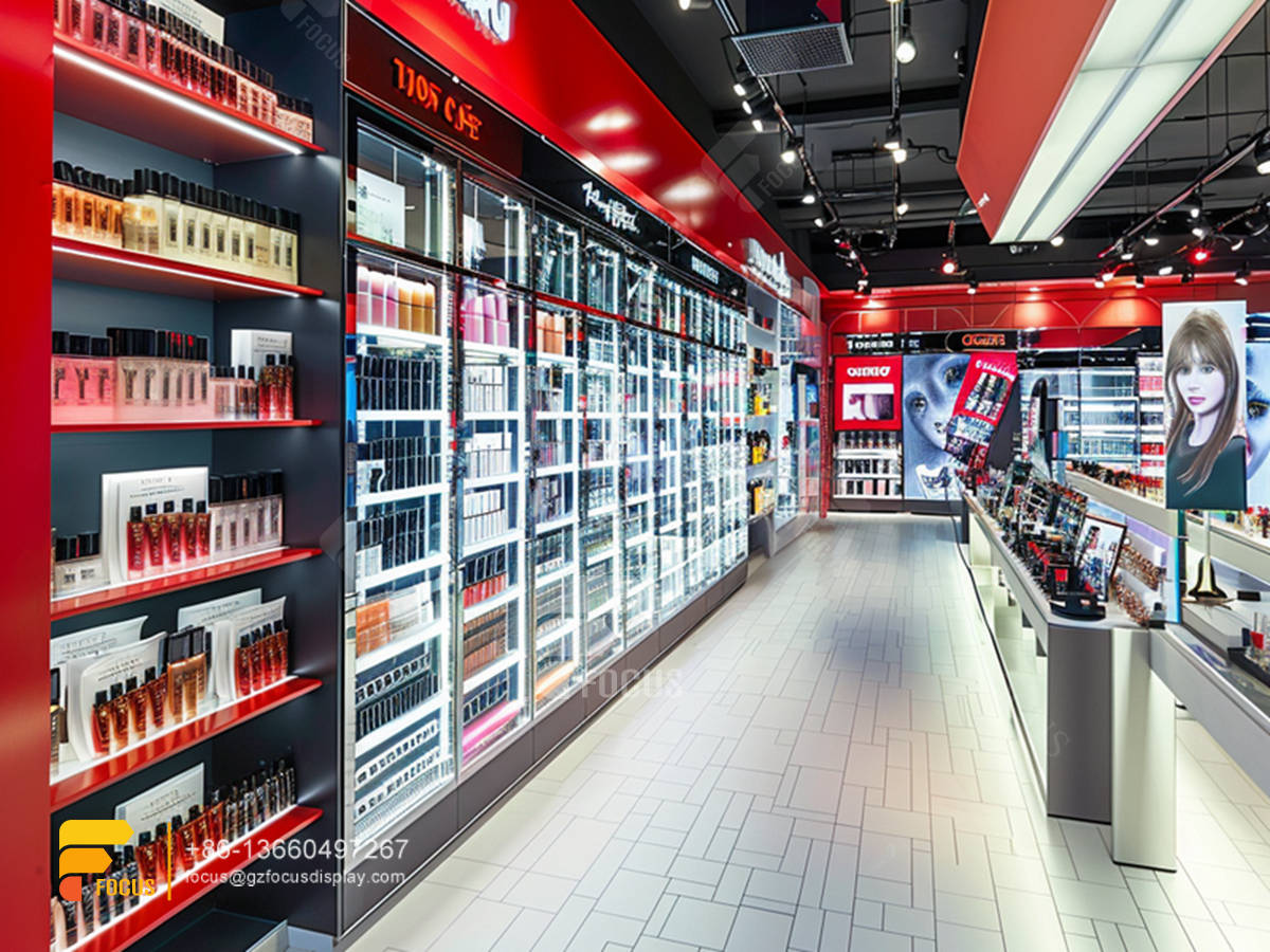 perfume store design cosmetic stands hair furniture supplies