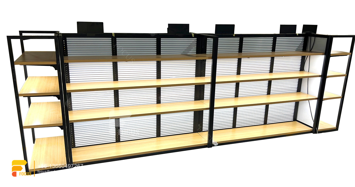 custom wig counter hair show case beauty store furniture