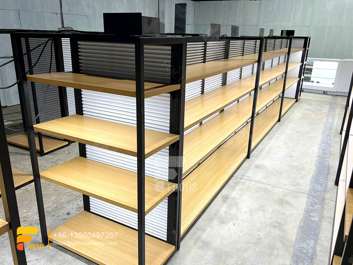 custom wig counter hair show case beauty store furniture