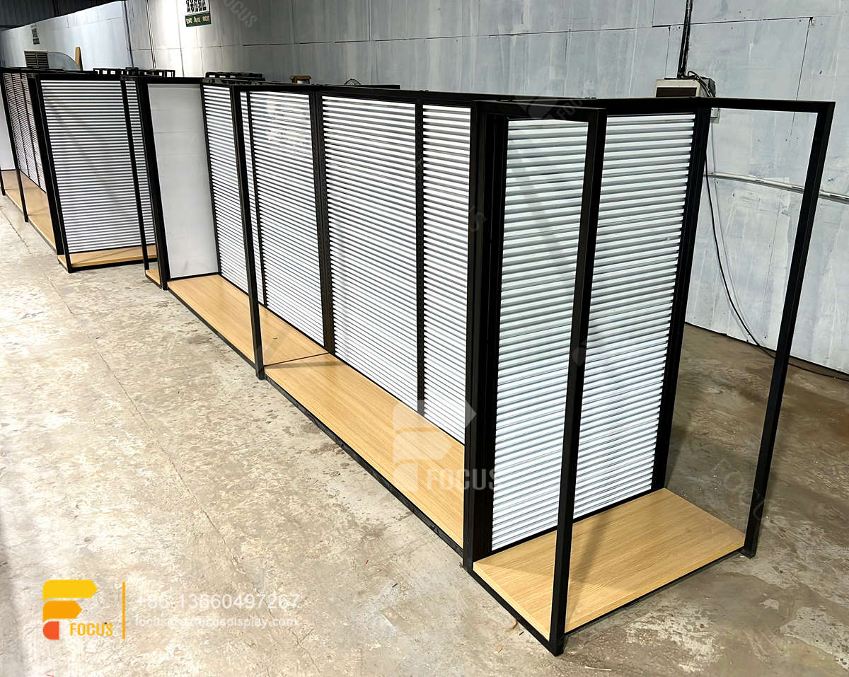 custom wig counter hair show case beauty store furniture