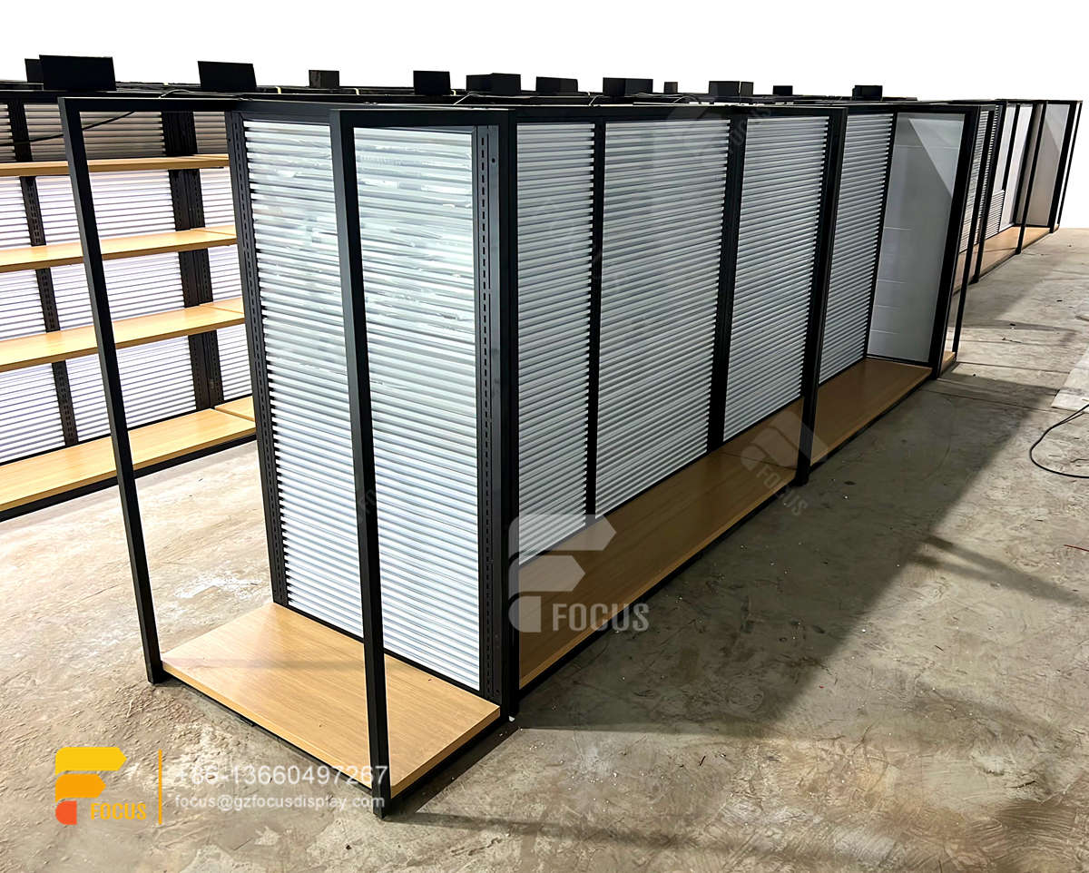 custom wig counter hair show case beauty store furniture