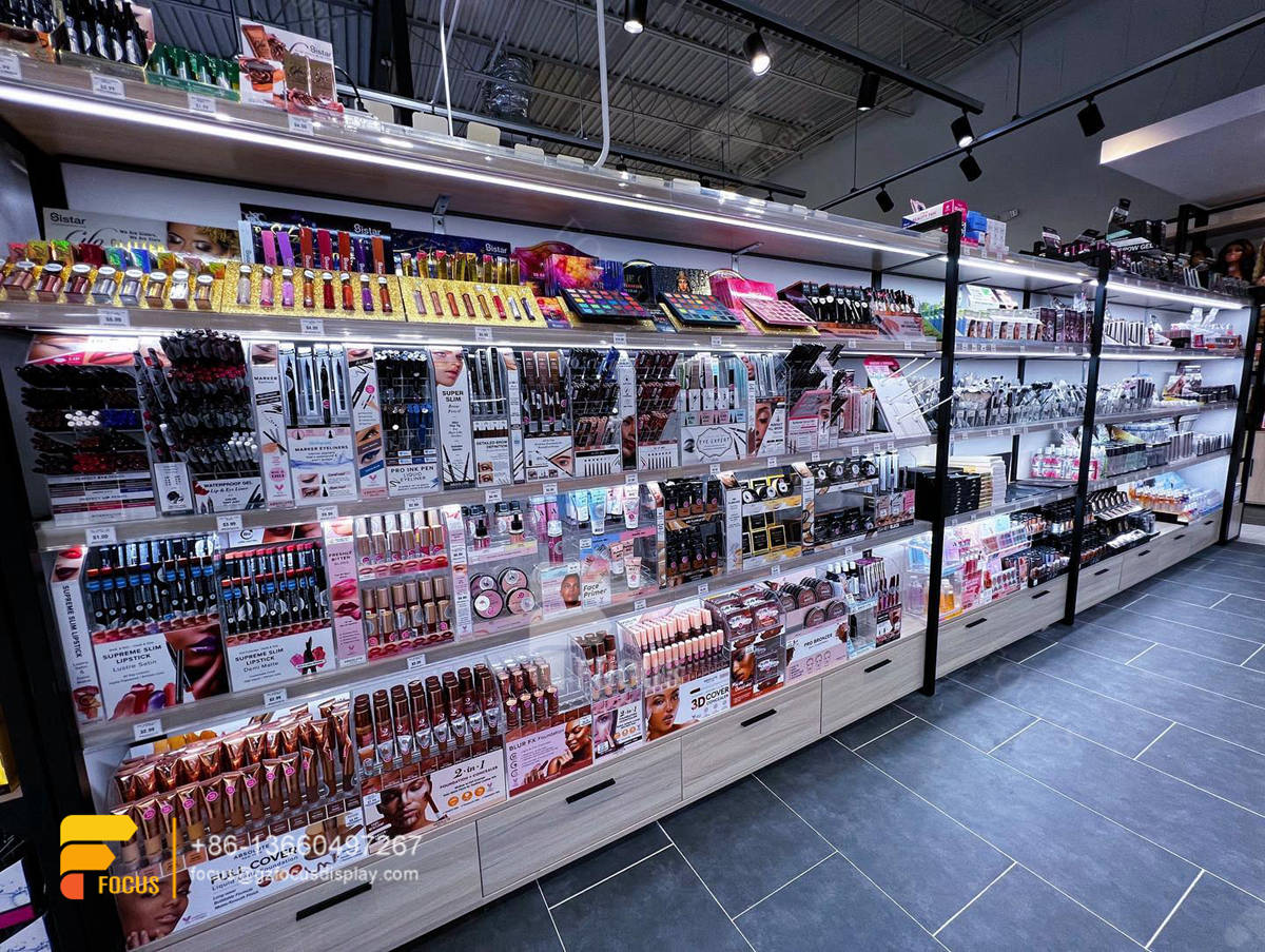hair salon layout wig display shelvess beauty cabinet