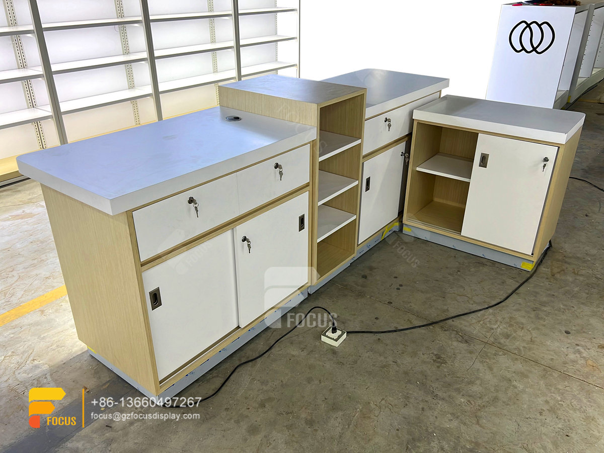 hair shop furniture wig shelf display beauty custom store