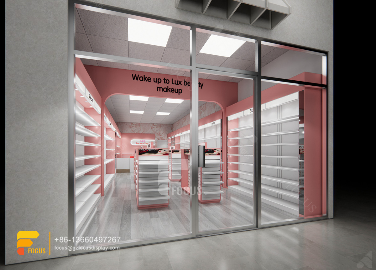 wig display shelf hair shop retail beauty supply store fixtures