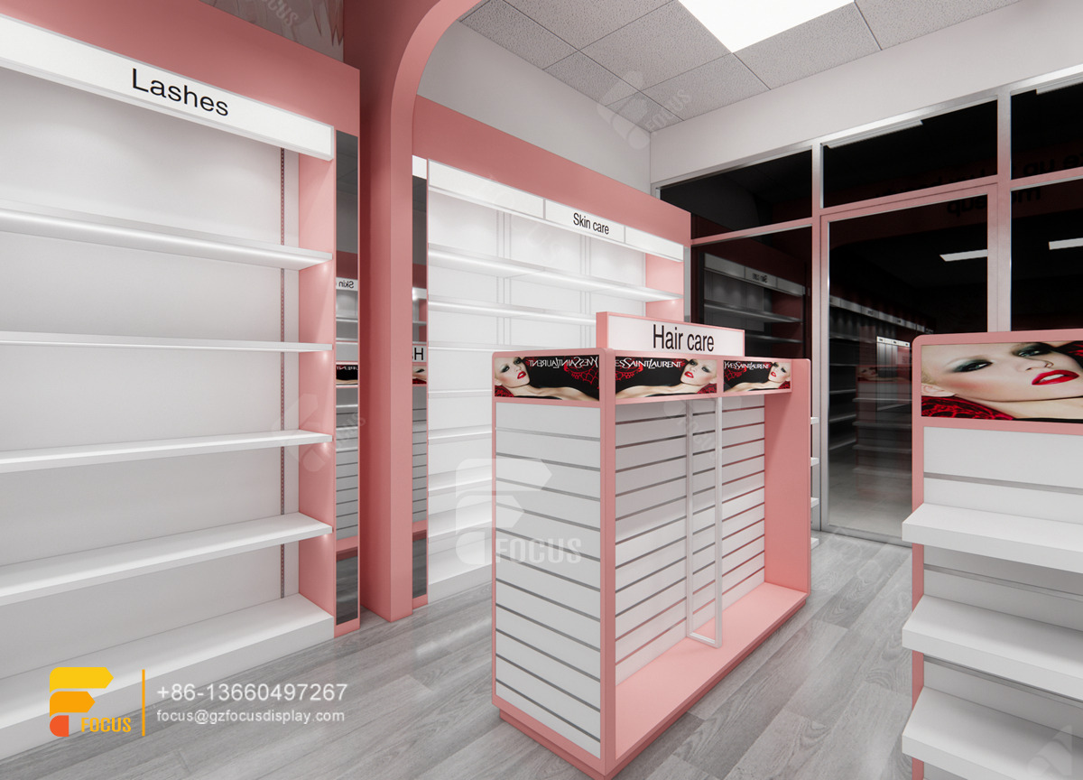wig shop display furniture custom hair store retail beauty