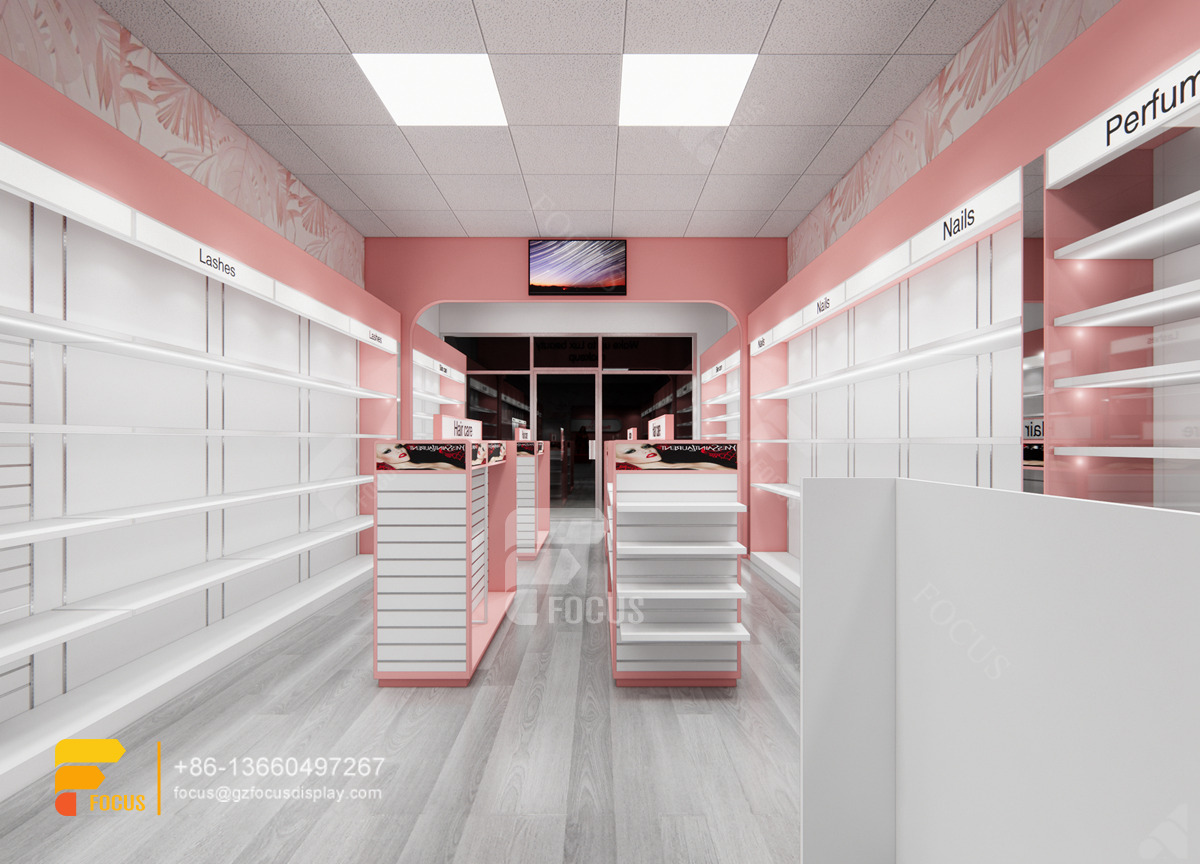 wig shop display furniture custom hair store retail beauty