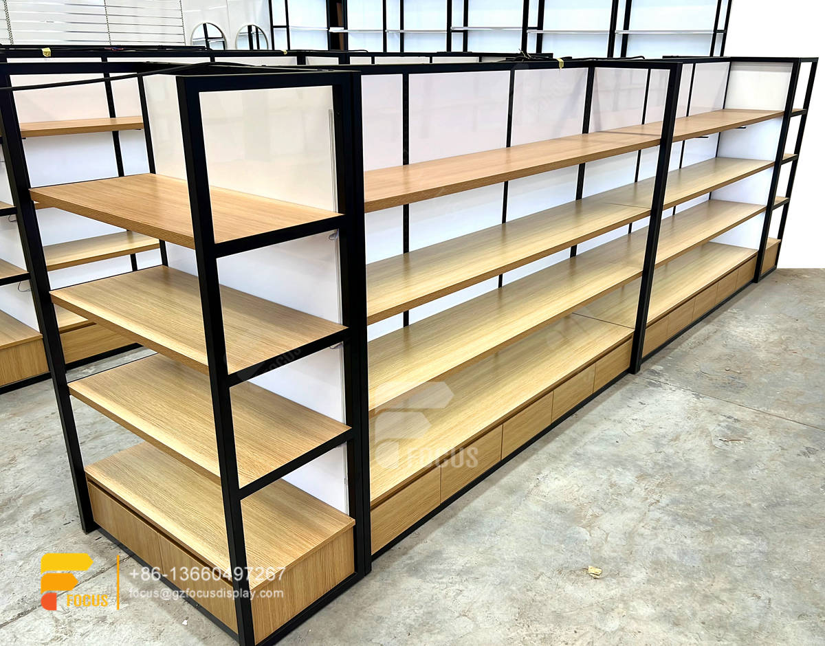 wig showcases glass display hair salon product shelvess beauty cabinet
