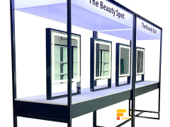 Hair Store Furniture Wig Shop Design Slatwall Shelving
