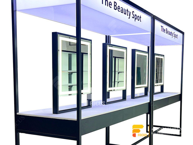 Hair Store Furniture Wig Shop Design Slatwall Shelving
