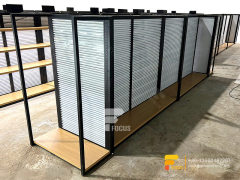 Custom Wig Counter Hair Show Case Beauty Store Furniture