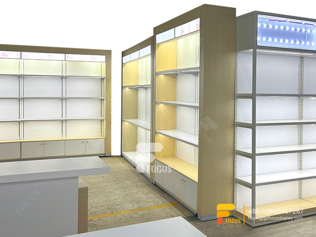 Hair Shop Furniture Wig Shelf Display Beauty Custom Store