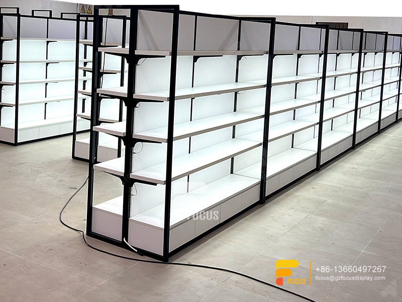 Hair Store Furniture Wig Shop Design Slatwall Shelving