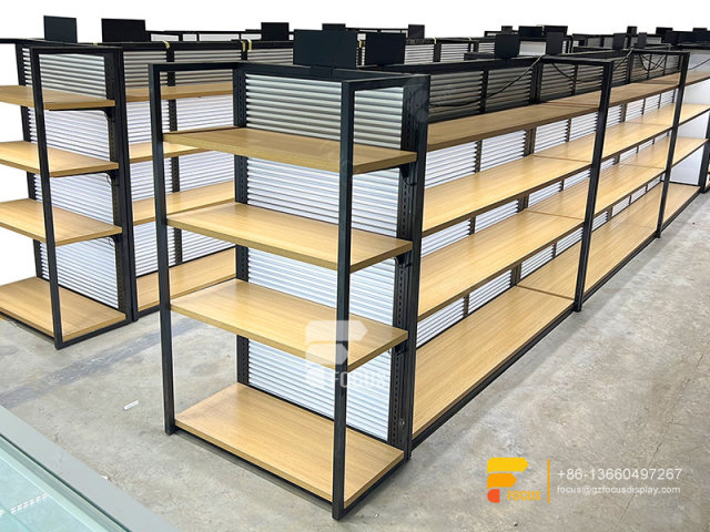 Slatewall Wig Display Hair Show Case Beauty Store Furniture