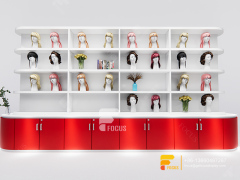 Beauty Retail Counter Wig Store Decor Salon Cabinet Station