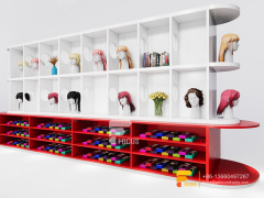 Beauty Shop Display Hair Shelves Wig Shop Decoration Design