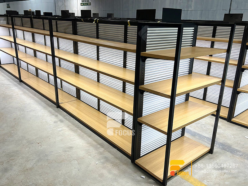 Slatewall Wig Display Hair Show Case Beauty Store Furniture