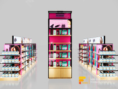 Custom Beauty Store Furniture Wig Shelf Hair Display Rack