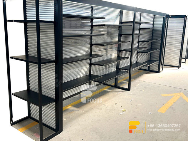 Wig Wall Displays Hair Store Furniture Slatwall Units