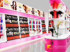 Custom Beauty Store Design Wig Counter Hair Salon Layout