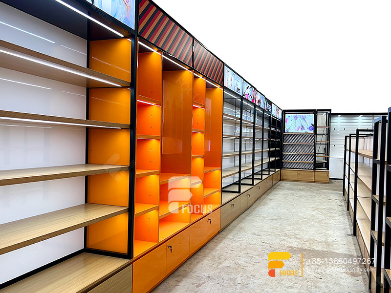 Custom Wig Shelf Display Hair Shelf Beauty Shop Furniture