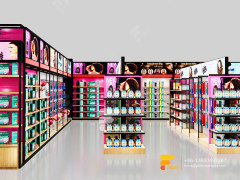Beauty Store Supplies Hair Shelves Wig Display Showcase