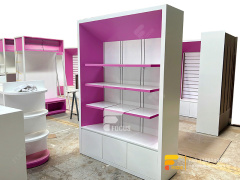 Beauty Supply Store Hair Wig Shop Decoration Design Display Cabinet Salon