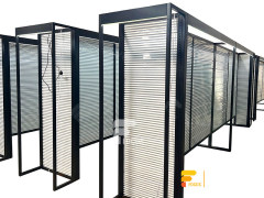 Wig Cabinet Hair Care Store Display Slatwall Shelving