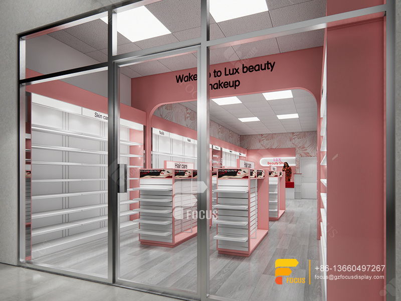 Wig Display Shelf Hair Shop Retail Beauty Supply Store Fixtures