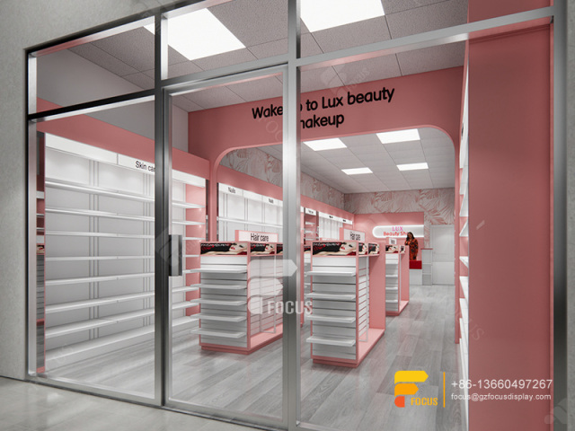 Wig Display Shelf Hair Shop Retail Beauty Supply Store Fixtures