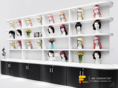 Beauty Hair Store Wig Display Shelf Beauty Bar Shop Design