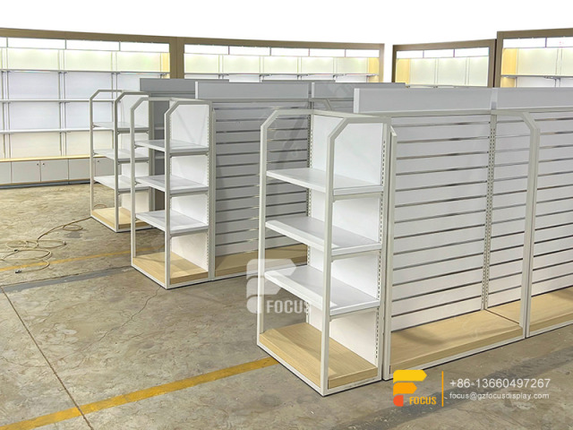Custom Hair Shelves Wig Rack Beauty Retail Display