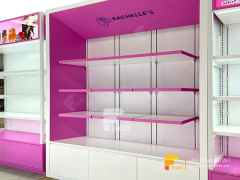 Hair Salon Shelves Wig Station Retail Slatwall Gondola Display