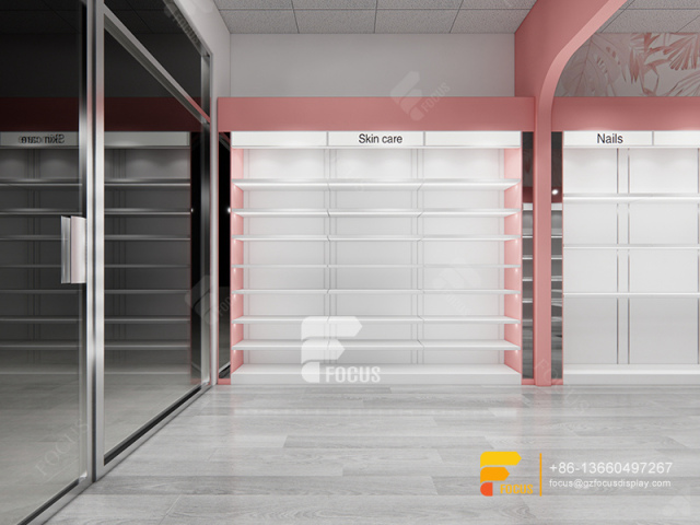 Wig Wall Hair Shop Retail Display Beauty Supply Store Fixtures