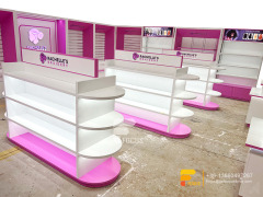 Custom Hair Shelf Wig Store Shelving Beauty Display