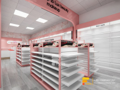 Wig Display Shelf Hair Shop Retail Beauty Supply Store Fixtures