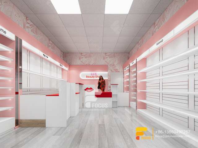 Wig Wall Hair Shop Retail Display Beauty Supply Store Fixtures