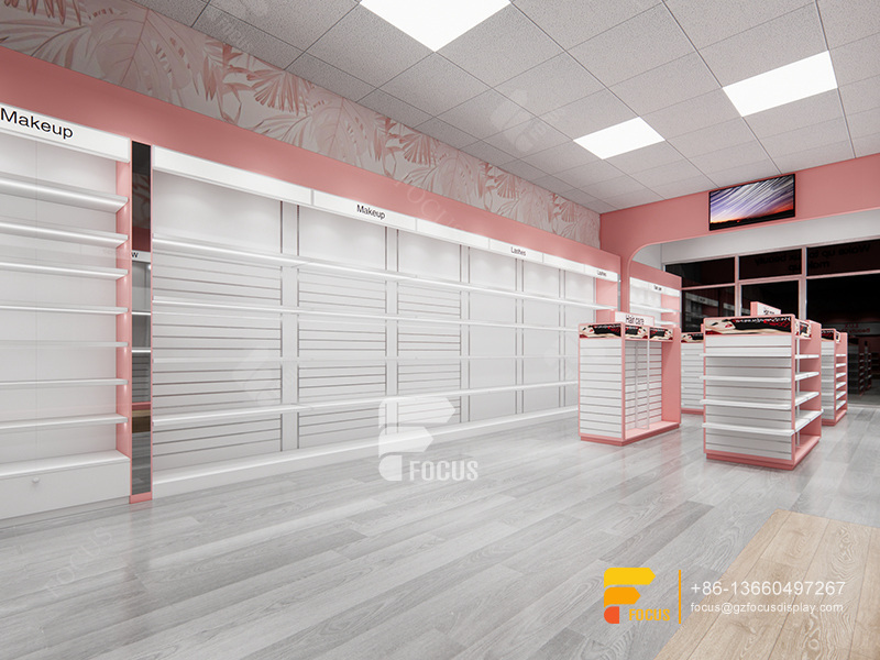 Wig Wall Hair Shop Retail Display Beauty Supply Store Fixtures