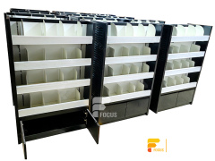 Hair Bundles Display Wig Store Shelving Beauty Cosmetics Shop Fitting