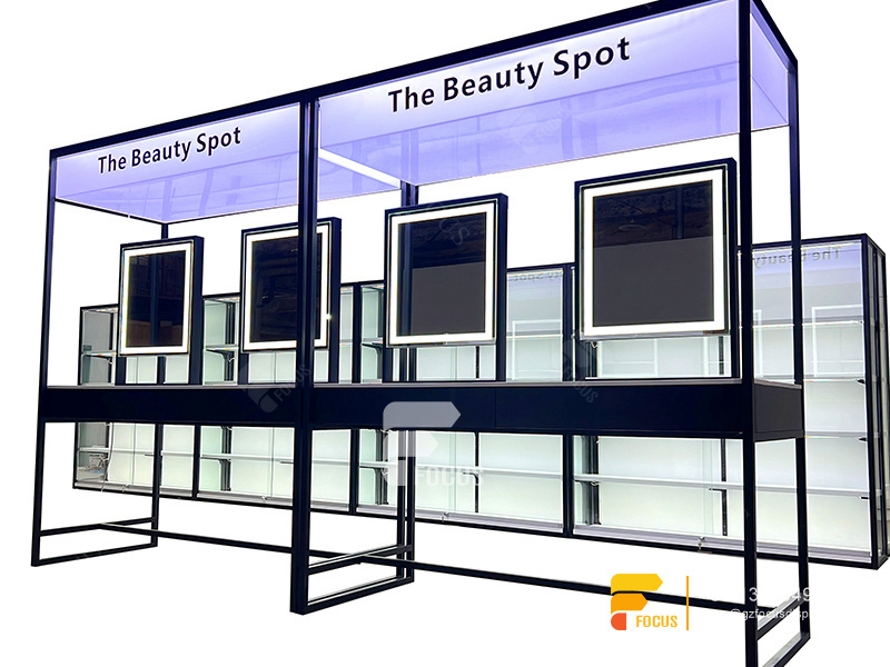 Hair Store Furniture Wig Shop Design Slatwall Shelving