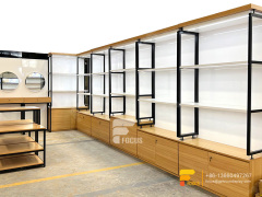 Wig Store Shelving Hair Shop Display Salon Glass Cabinet