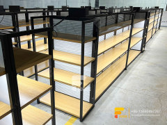 Wig Shop Decoration Design Hair Counter Beauty Shop Shelving