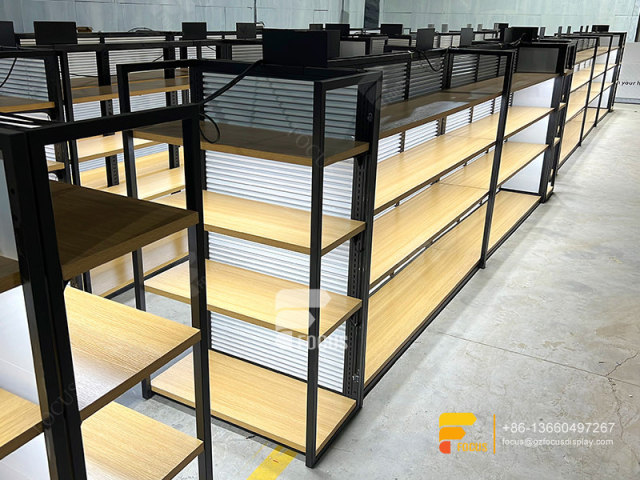 Wig Shop Decoration Design Hair Counter Beauty Shop Shelving