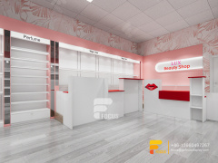 Wall Mounted Wig Display Wig Shelves Beauty Supply Store Furniture