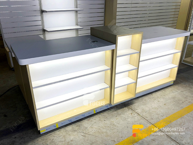 Hair Shop Furniture Wig Shelf Display Beauty Custom Store