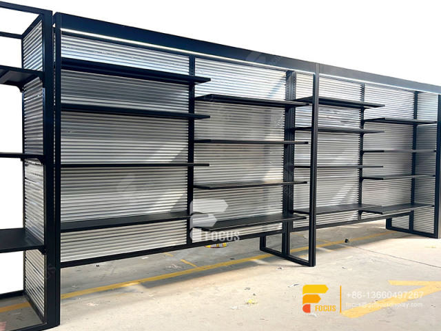Wig Wall Displays Hair Store Furniture Slatwall Units