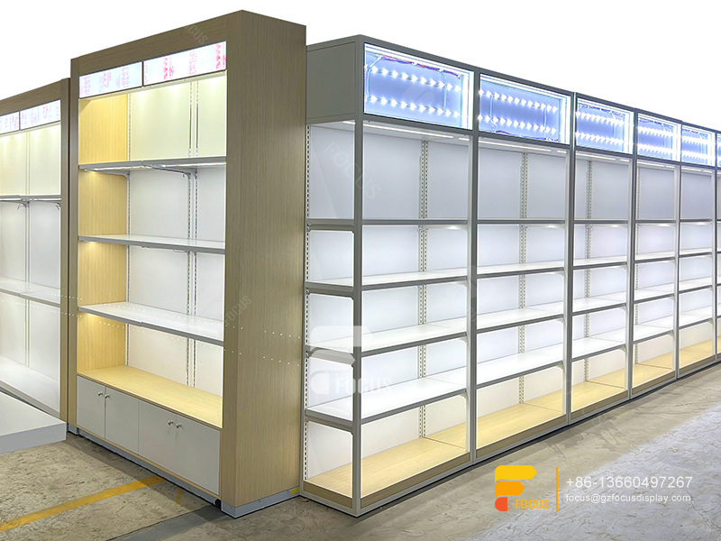 Hair Shop Furniture Wig Shelf Display Beauty Custom Store