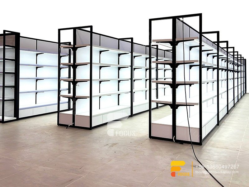 Hair Store Furniture Wig Shop Design Slatwall Shelving