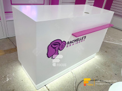 Hair Salon Shelves Wig Station Retail Slatwall Gondola Display