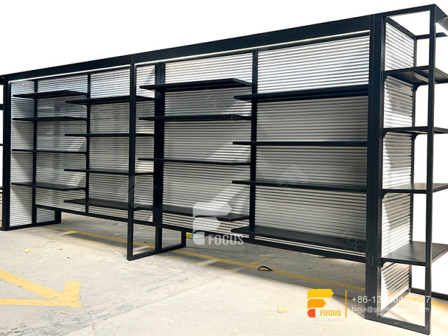 Wig Display Rack Hair Supply Store Slatwall Fixtures